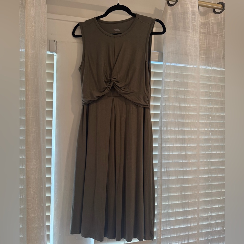 Debra Maternity & Nursing Dress